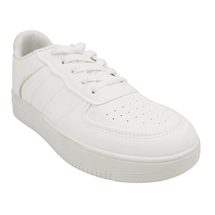 ZAPATILLA NEW WALK ESCOLAR ADOLESCENTE BLANCA - 3