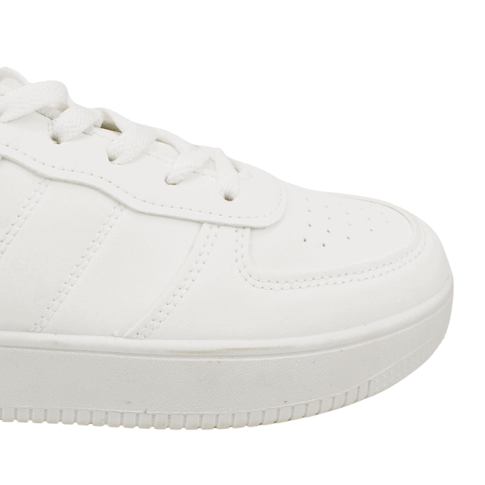 ZAPATILLA NEW WALK ESCOLAR ADOLESCENTE BLANCA - 5