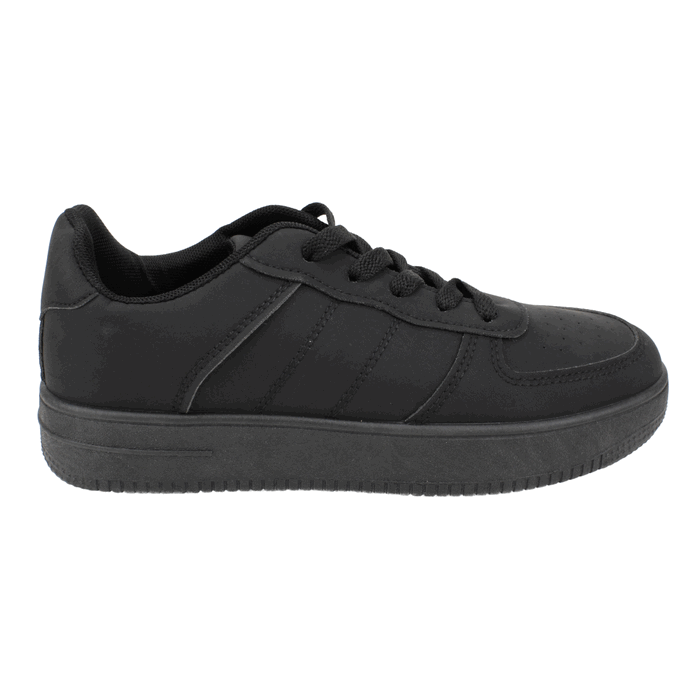 ZAPATILLA NEW WALK ESCOLAR ADOLESCENTE NEGRA - 1
