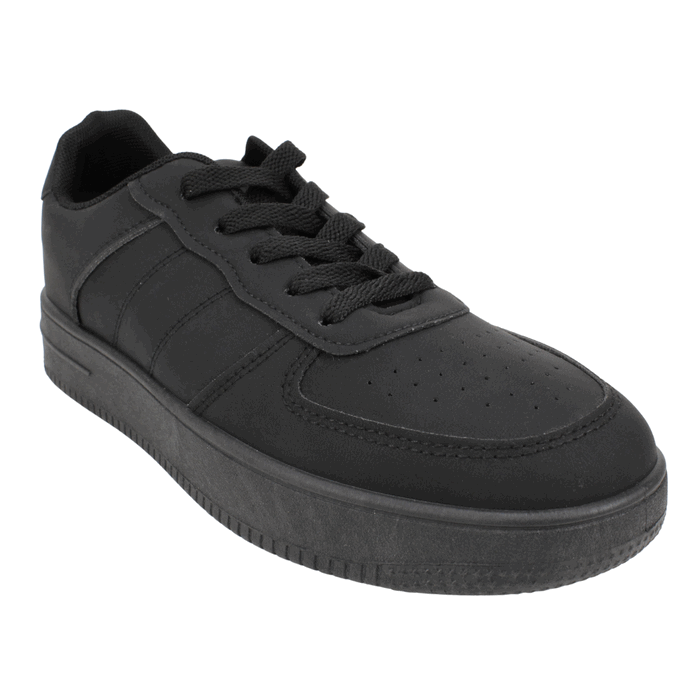 ZAPATILLA NEW WALK ESCOLAR ADOLESCENTE NEGRA - 3