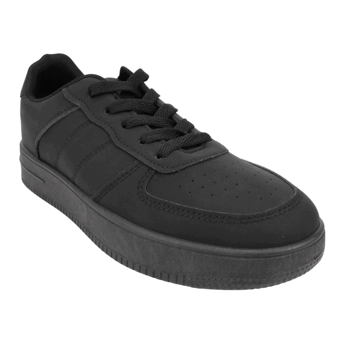 ZAPATILLA NEW WALK ESCOLAR ADOLESCENTE NEGRA - 3