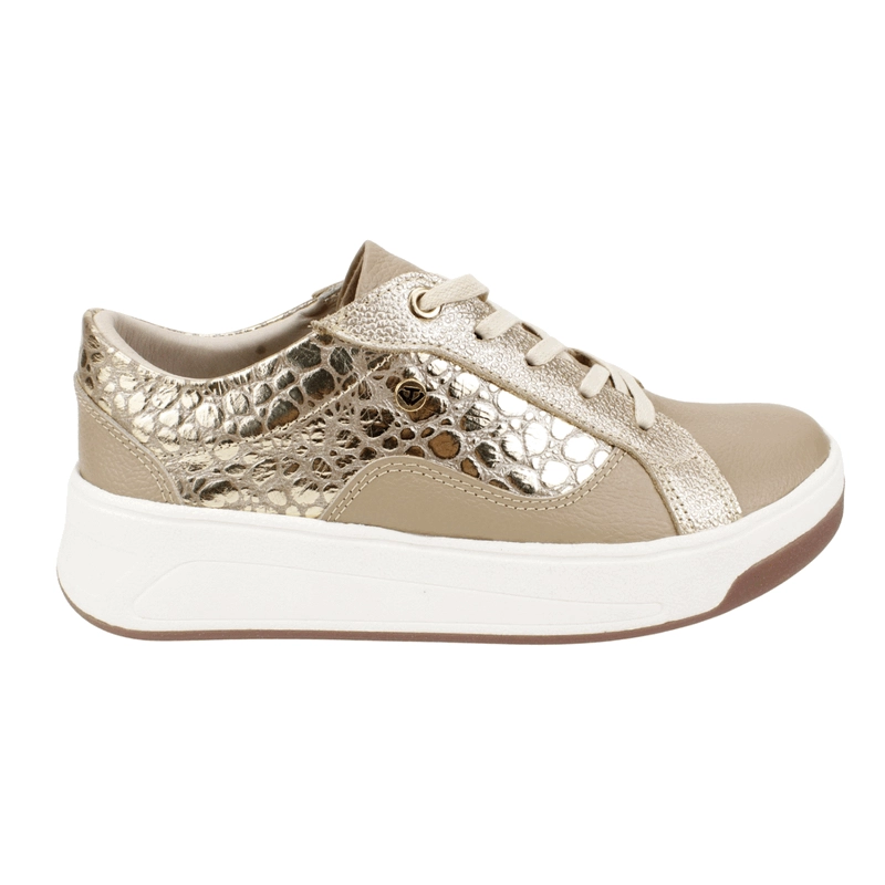 ZAPATILLA EXS ANIMAL PRINT CUERO CAMEL - 1