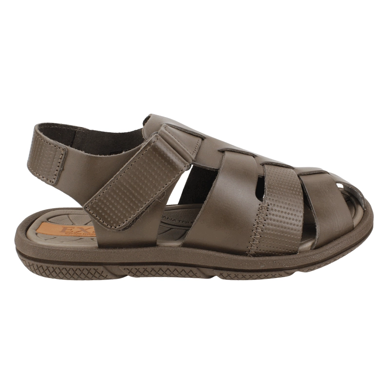 SANDALIA EXS FRANCISCANA CUERO MARRON - 1