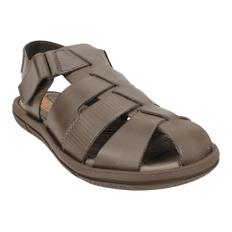 SANDALIA EXS FRANCISCANA CUERO MARRON - 3