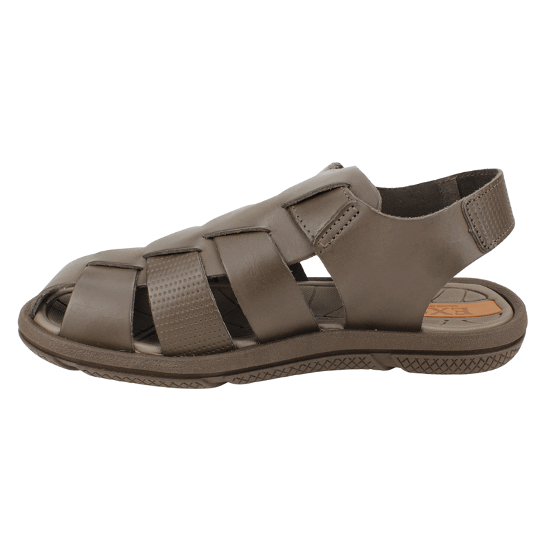 SANDALIA EXS FRANCISCANA CUERO MARRON - 4