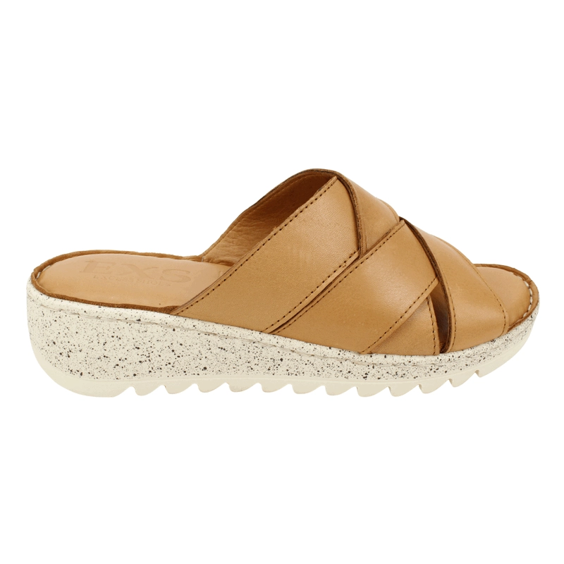 SANDALIA EXS CONFORT TERRA CAMEL - 1