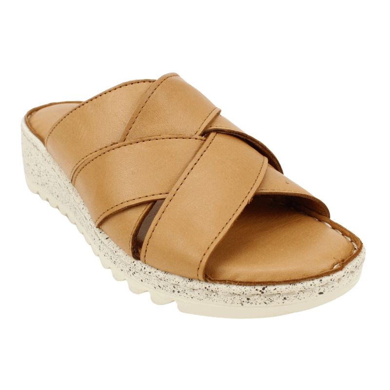 SANDALIA EXS CONFORT TERRA CAMEL - 3