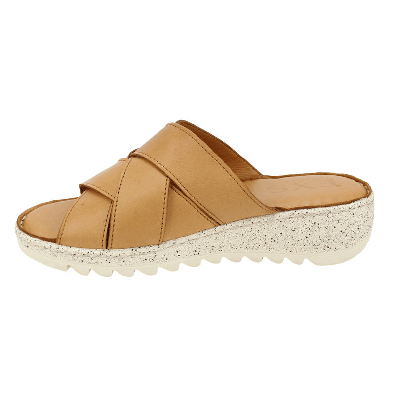 SANDALIA EXS CONFORT TERRA CAMEL - 4
