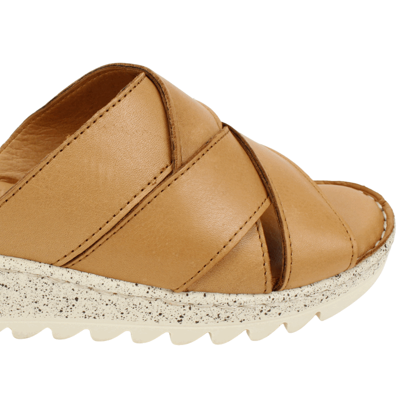 SANDALIA EXS CONFORT TERRA CAMEL - 5