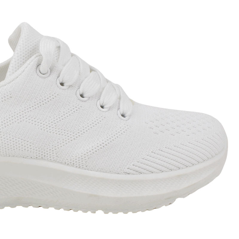 ZAPATILLA NEW WALK DEPORTIVA MESH BLANCA - 5