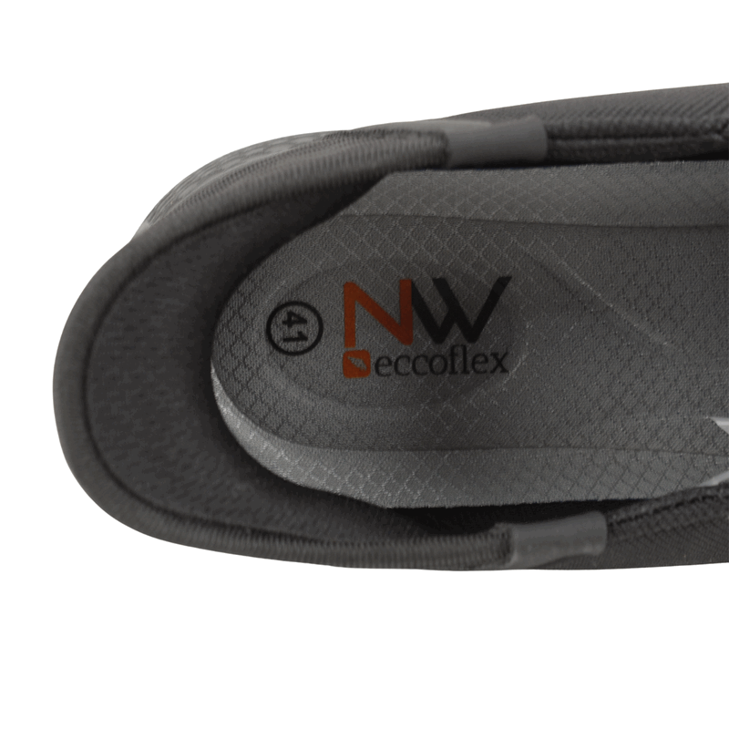 ZAPATILLA NEW WALK SLIP ON CASUAL NEGRA - 5