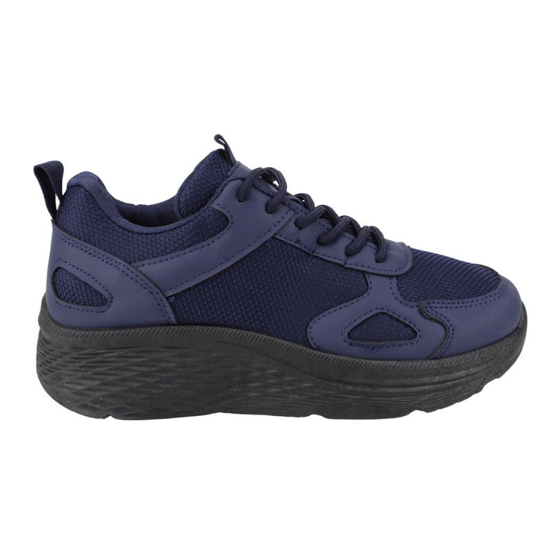 ZAPATILLA NEW WALK PLATAFORMA CONFORT AZUL - 1
