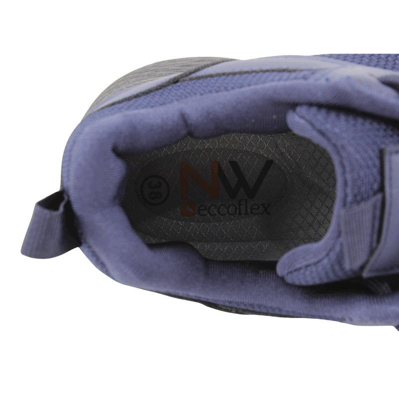 ZAPATILLA NEW WALK PLATAFORMA CONFORT AZUL - 5