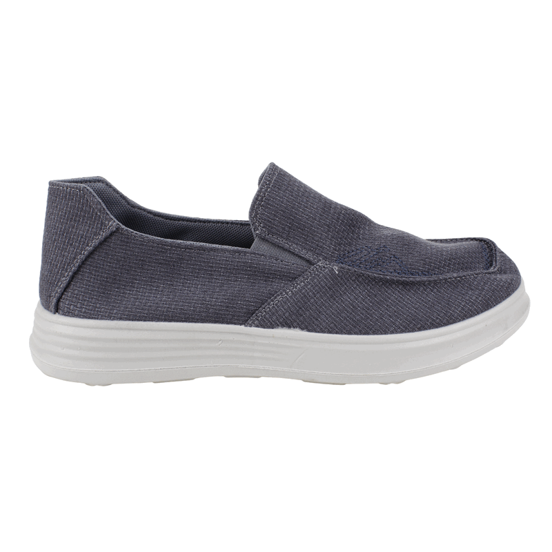 ZAPATILLA NEW WALK SLIP ON CONFORT AZUL - 1