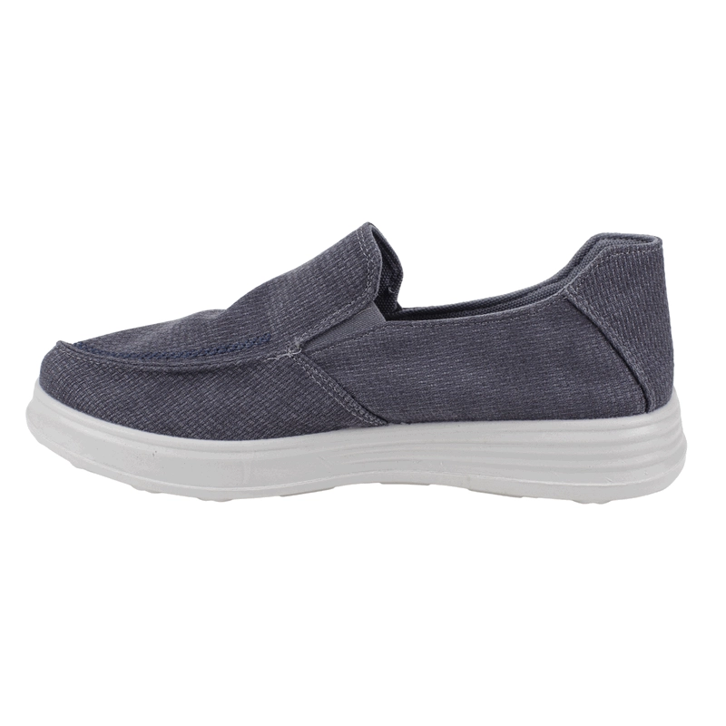 ZAPATILLA NEW WALK SLIP ON CONFORT AZUL - 4