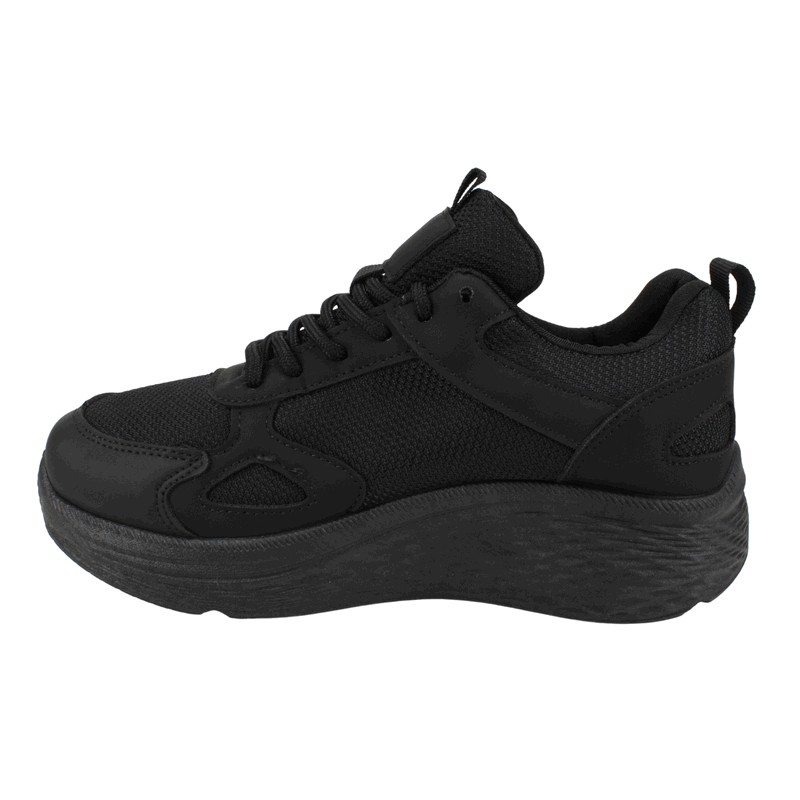 ZAPATILLA NEW WALK PLATAFORMA CONFORT NEGRA - 4