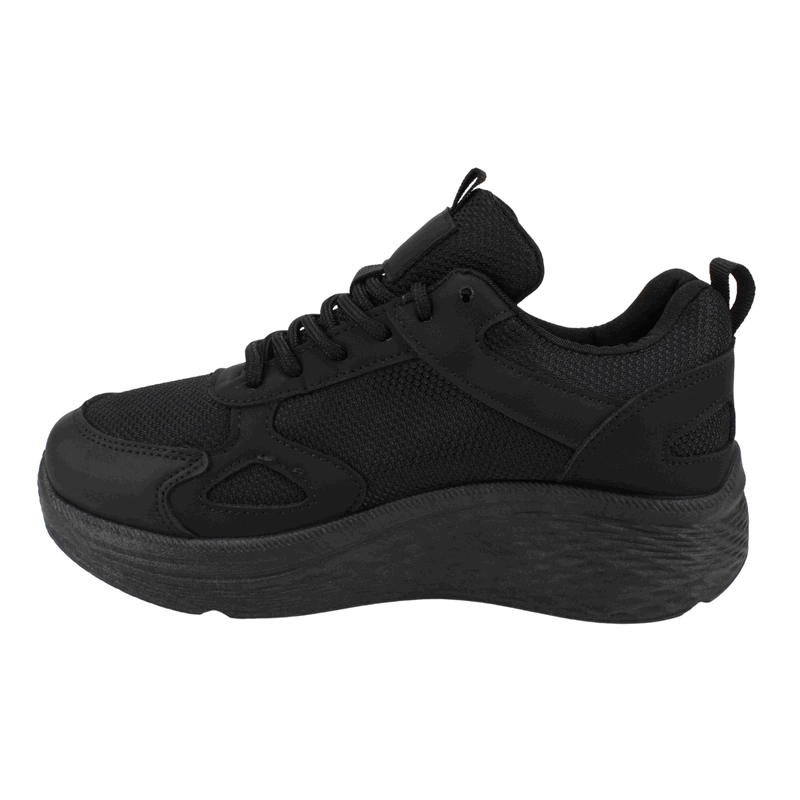ZAPATILLA NEW WALK PLATAFORMA CONFORT NEGRA - 4