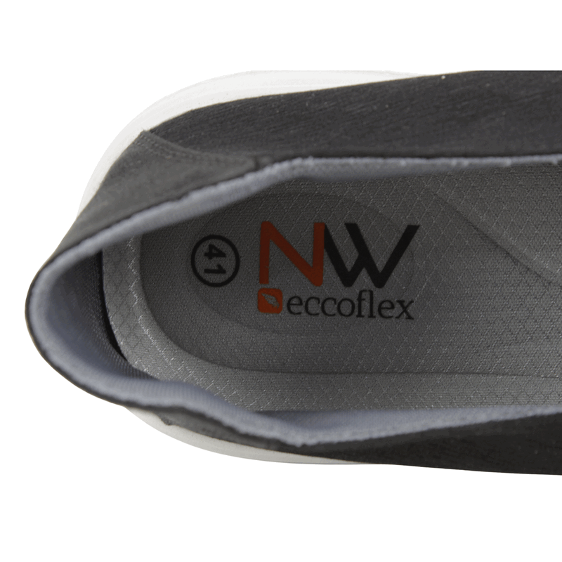 ZAPATILLA NEW WALK SLIP ON CONFORT NEGRA - 5