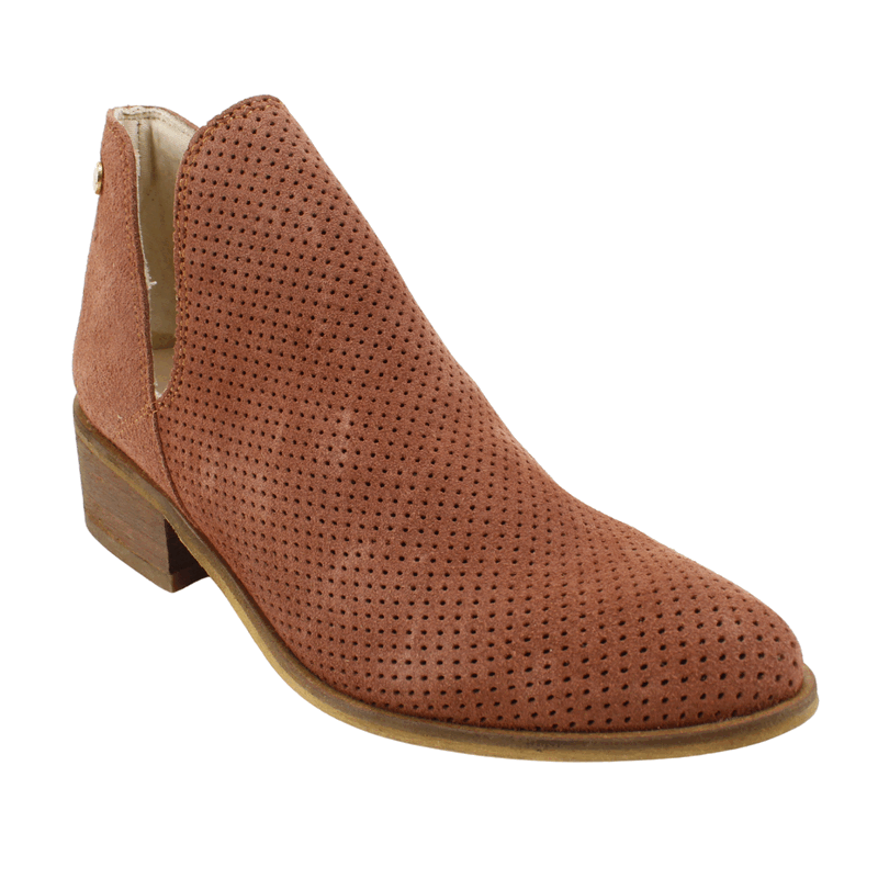 BOTIN EXS ABIERTO CUERO MARRON - 3
