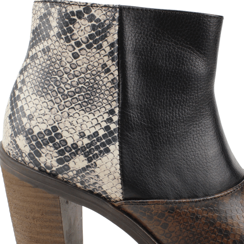 BOTIN EXS REPTIL CUERO MULTICOLOR - 5
