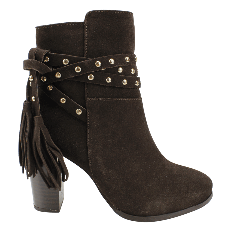 BOTIN EXS TACHAS CUERO CAFE - 1