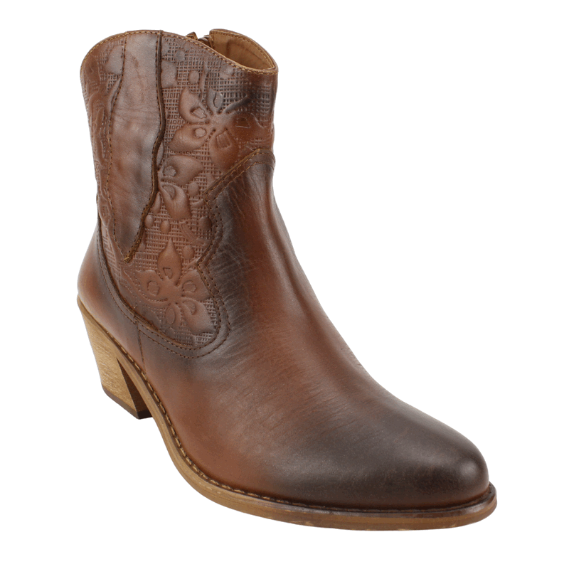 BOTIN EXS VAQUERO CUERO MARRON - 3