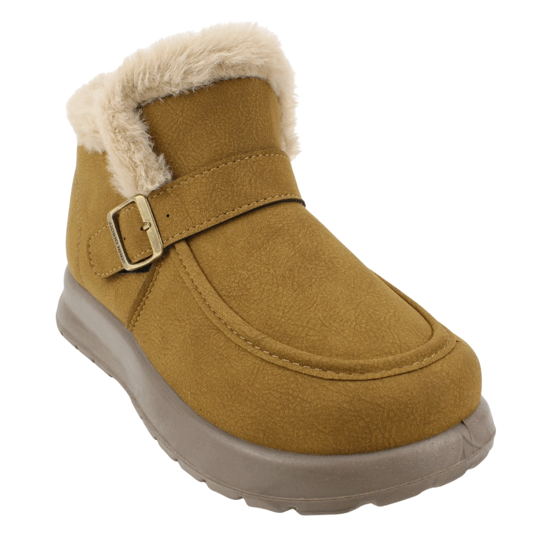 ZAPATO NEW WALK LIVIANO CHIPORRO CAMEL - 3