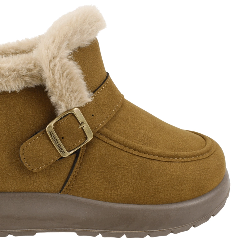 ZAPATO NEW WALK LIVIANO CHIPORRO CAMEL - 5