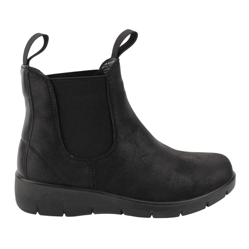 BOTIN NEW WALK DOBLE TIRADOR NEGRO - 1