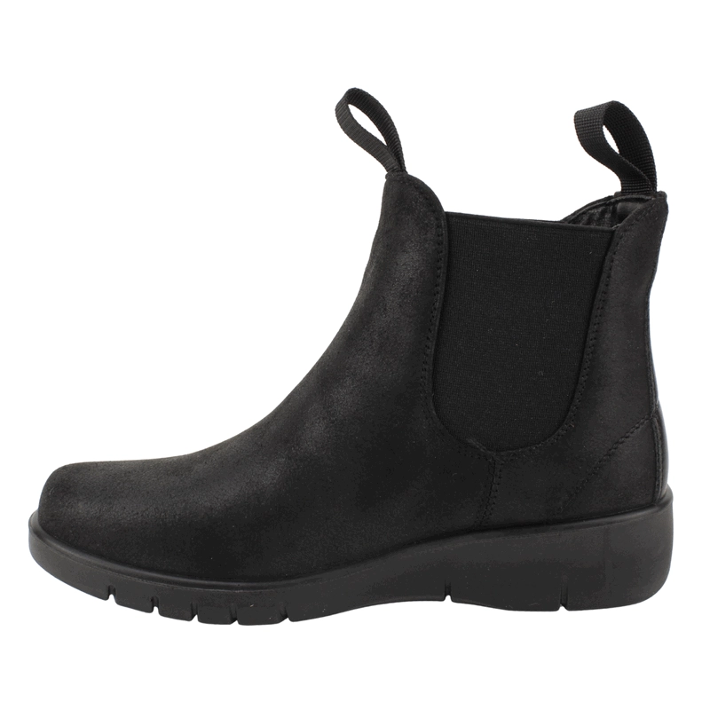 BOTIN NEW WALK DOBLE TIRADOR NEGRO - 4