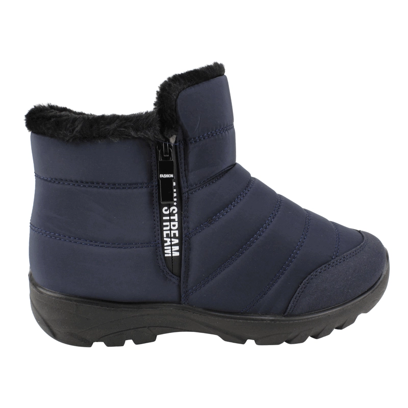 BOTIN NEW WALK SPORT CHIPORRO AZUL MARINO - 1