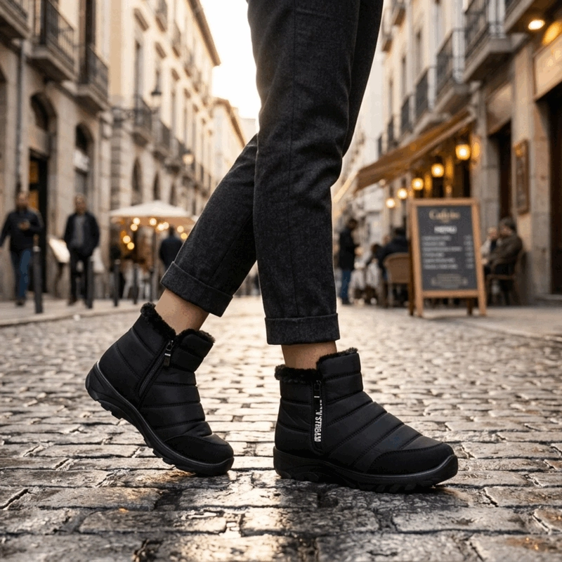 BOTIN NEW WALK SPORT CHIPORRO NEGRO - 2