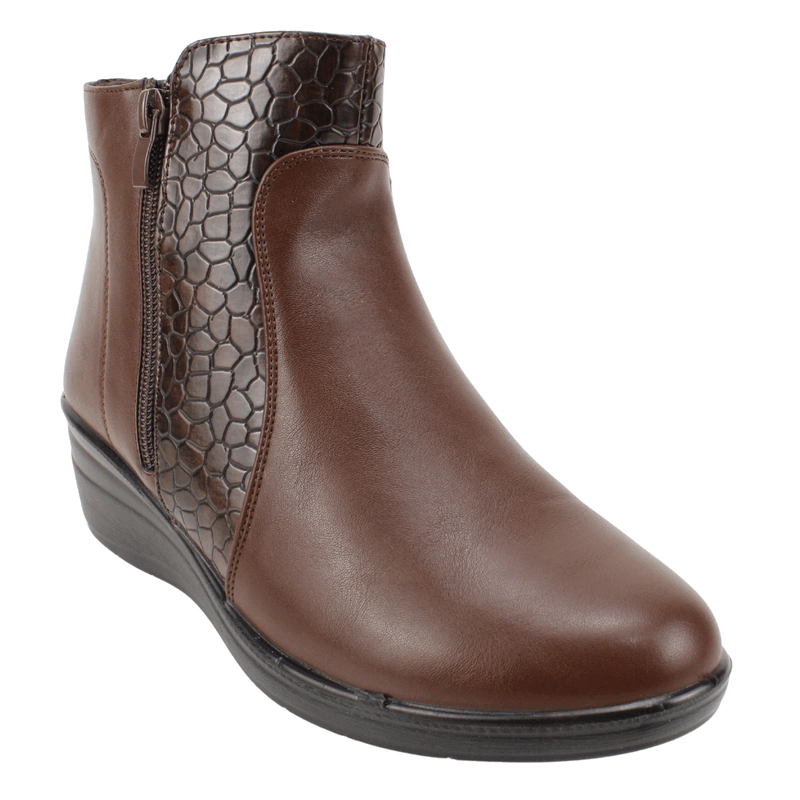 BOTIN NEW WALK REPTIL CONFORT CAFE - 3