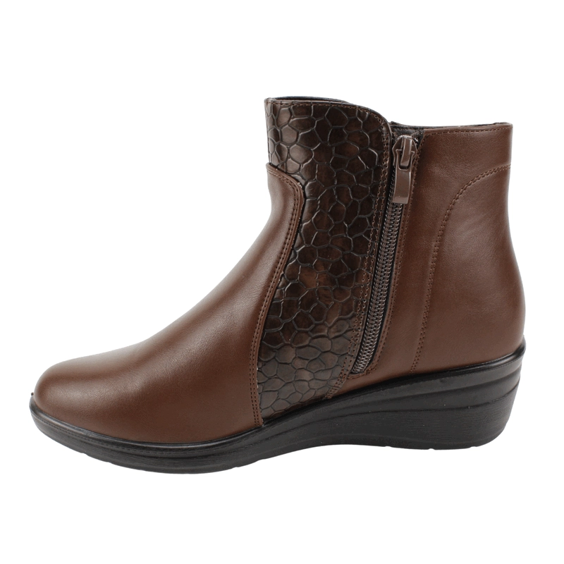 BOTIN NEW WALK REPTIL CONFORT CAFE - 4