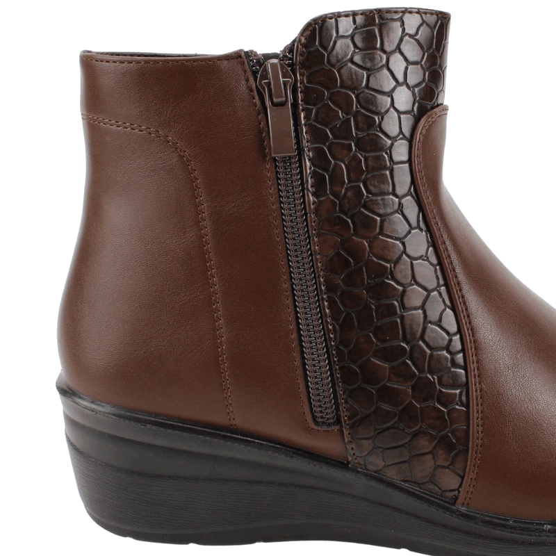 BOTIN NEW WALK REPTIL CONFORT CAFE - 5