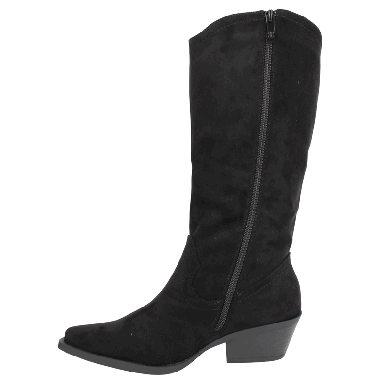 BOTA AGUA DE COCO VAQUERA CONVERTIBLE NEGRA - 5