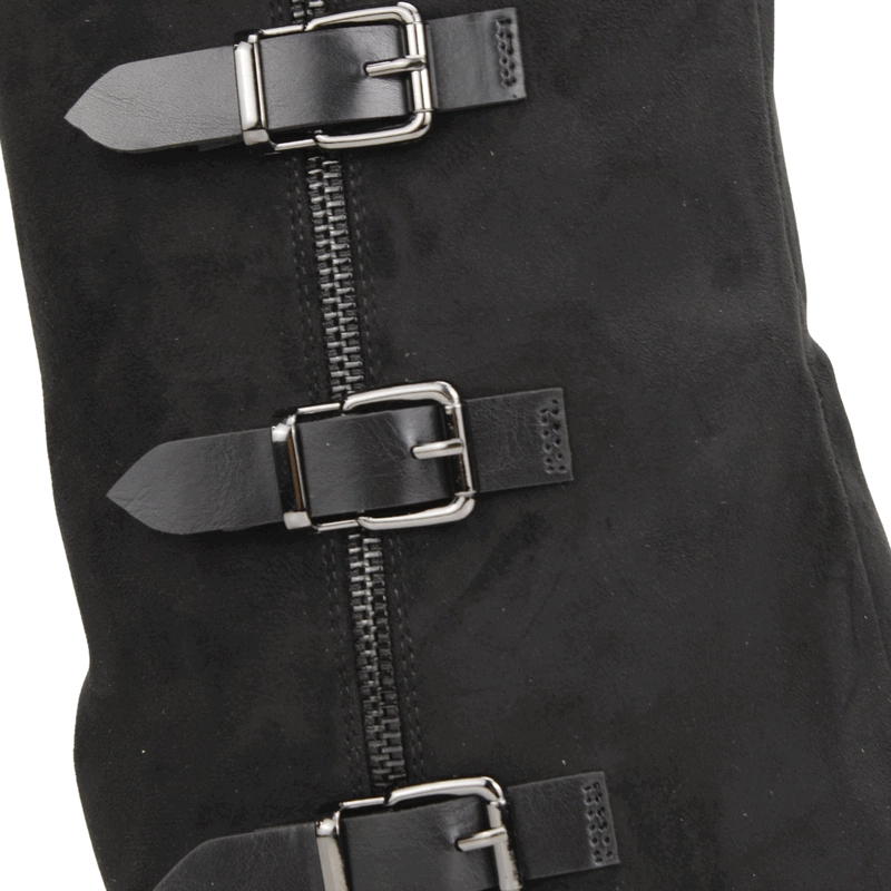 BOTA AGUA DE COCO VAQUERA CONVERTIBLE NEGRA - 6