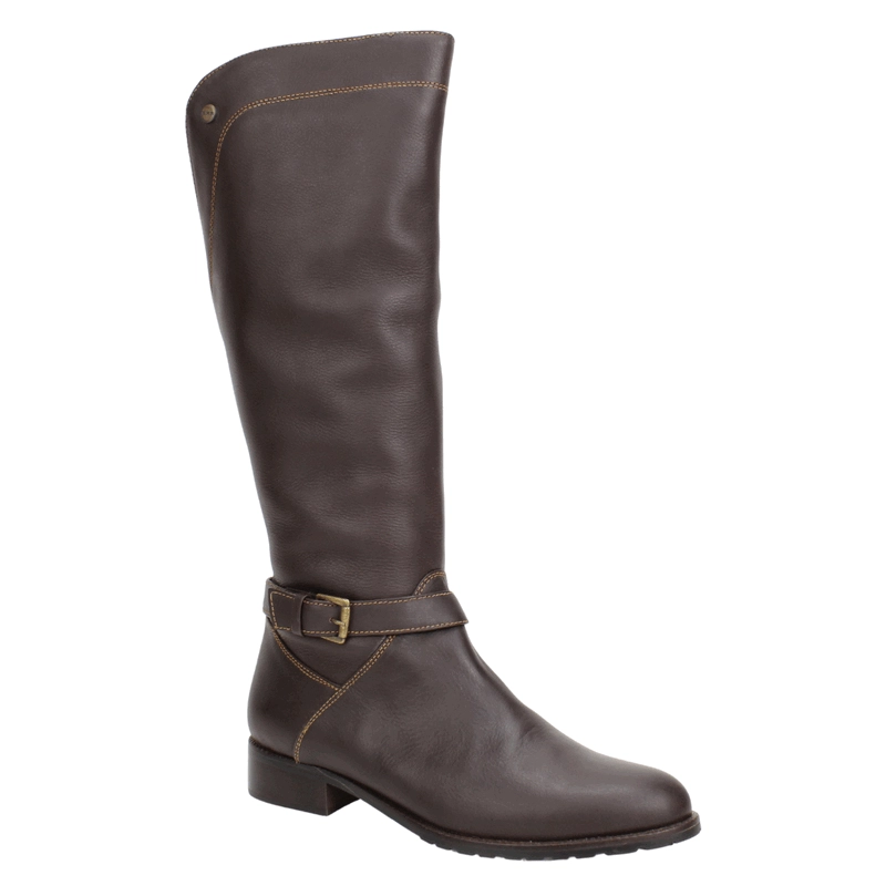 BOTA EXS DE MONTAR CUERO CAFE - 3
