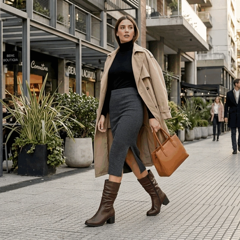 BOTA NEW WALK PLIEGUES CAFE - 2