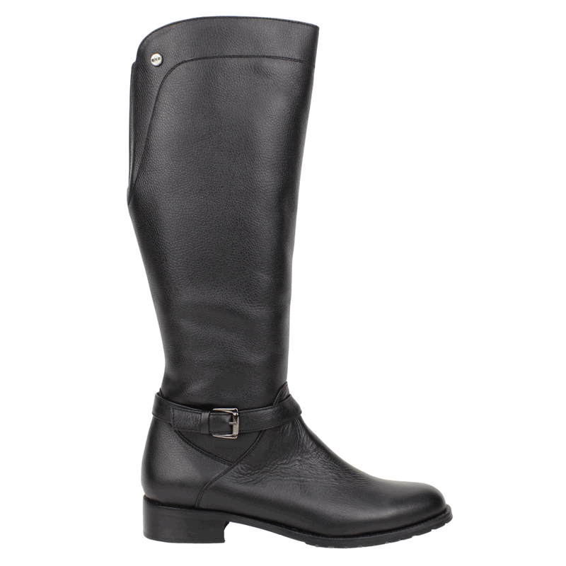 BOTA EXS DE MONTAR CUERO NEGRA - 1