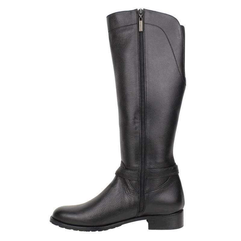 BOTA EXS DE MONTAR CUERO NEGRA - 4