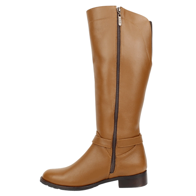 BOTA EXS DE MONTAR CUERO MARRON - 4