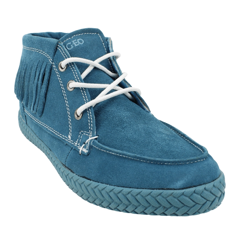 BOTIN NAT GEO FLECOS TURQUESA - 3