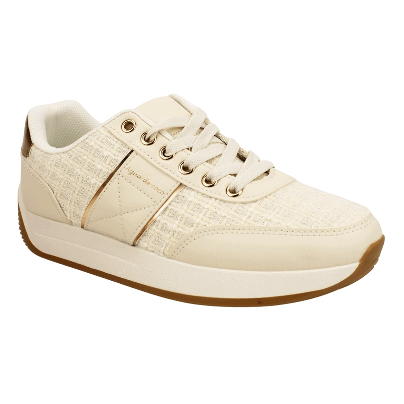 ZAPATILLA AGUA DE COCO URBANA DORADA - 3