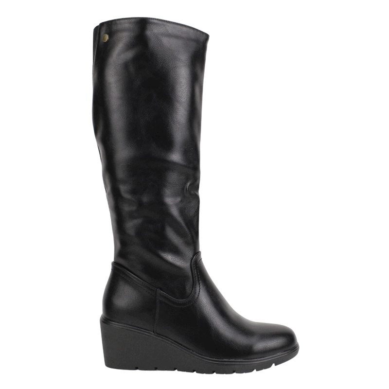 BOTA NEW WALK CUÑA EDGE NEGRA - 1