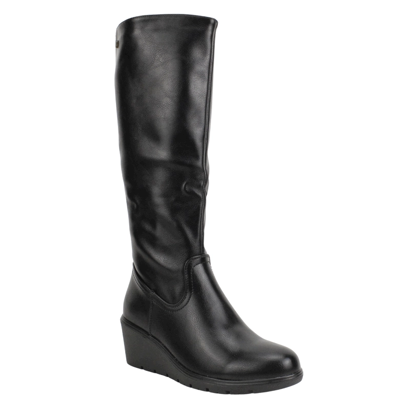 BOTA NEW WALK CUÑA EDGE NEGRA - 3