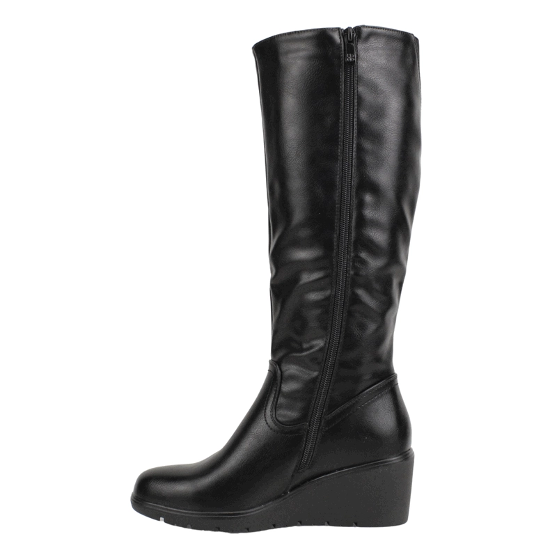 BOTA NEW WALK CUÑA EDGE NEGRA - 4