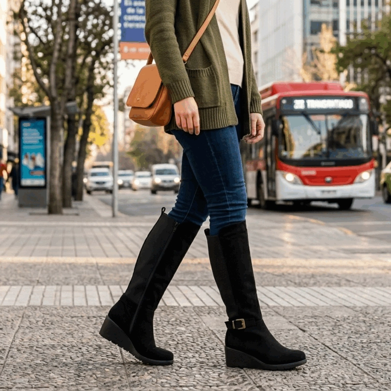 BOTA NEW WALK CUÑA SUEY NEGRA - 2