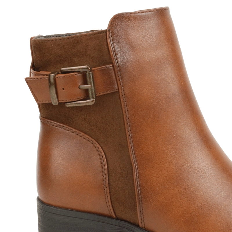 BOTIN NEW WALK BROCHE METALICO MARRON - 5