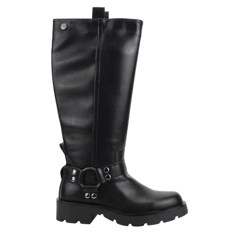 BOTA NEW WALK BIKER NEGRA - 1